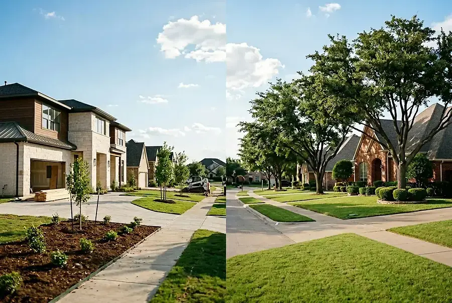 New Home Construction vs. Resale Homes in North Dallas Suburbs