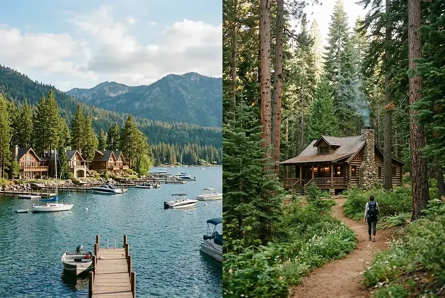 Lakefront Living vs. Forest Retreats: Your Mountain Home Guide
