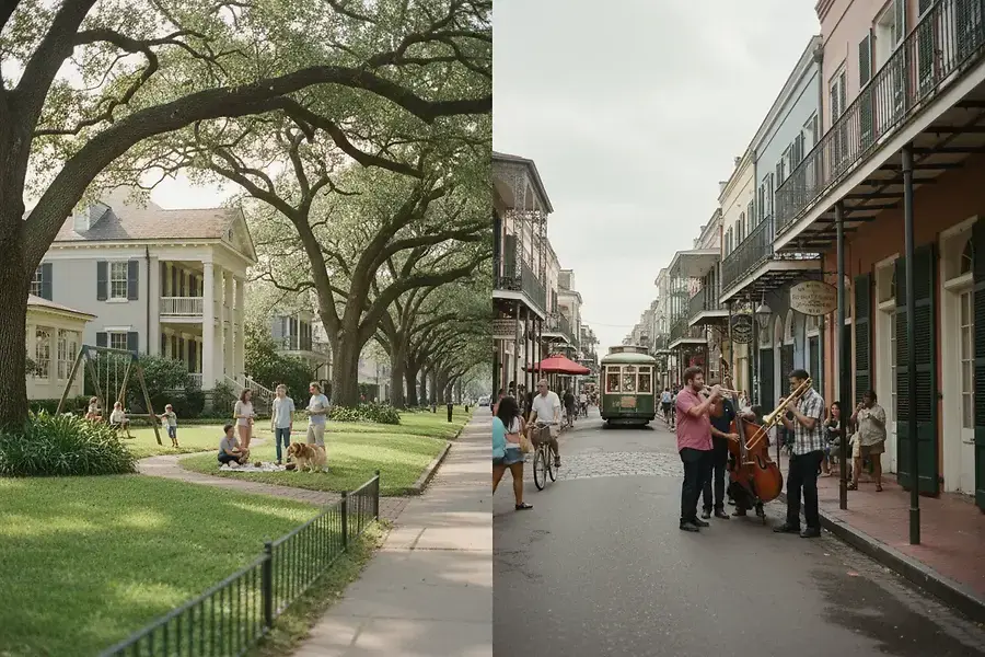 Suburban vs. Urban Living: Choosing Your Perfect Home in Greater New Orleans