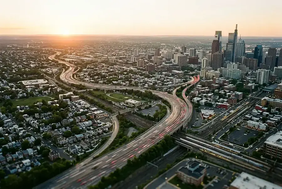 Commute Times & Home Values Across Philadelphia's Four Counties