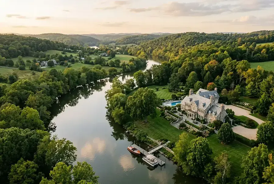 Luxury Waterfront and Estate Homes Across Brandywine Valley Communities