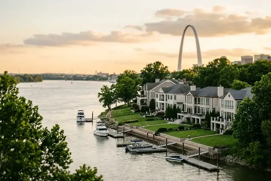 Waterfront Living: Saint Louis Metro's Riverside Home Market