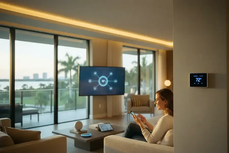 Smart Home Technology Adds Value to Clearwater Residential Properties