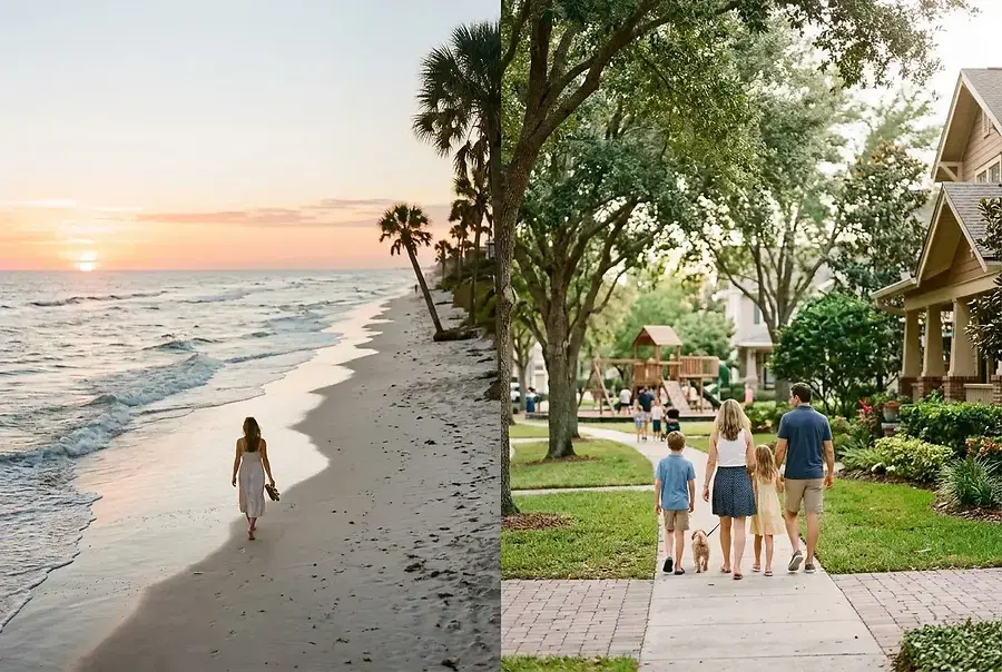 Choosing Between Waterfront and Suburban Living in Central Florida