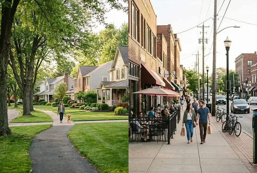 Suburban vs. Urban Living: Choosing Your Northeast Ohio Home