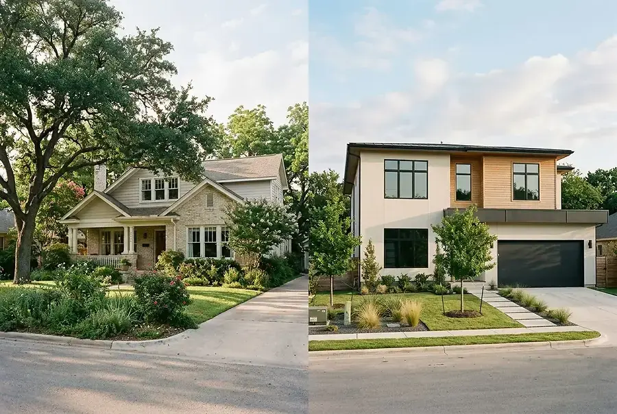 New Construction vs. Existing Homes Across Greater Austin Communities