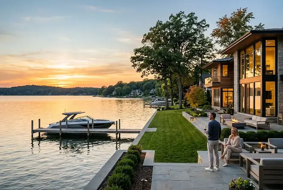 Luxury Waterfront Homes Across Metro Detroit's Best Lake Communities