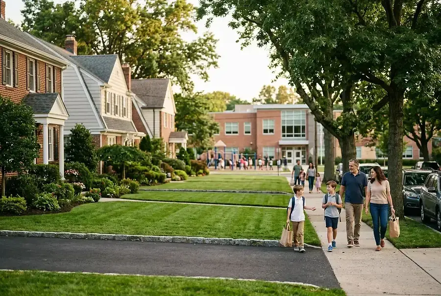 School Districts and Property Values in Brooklyn and Central Jersey