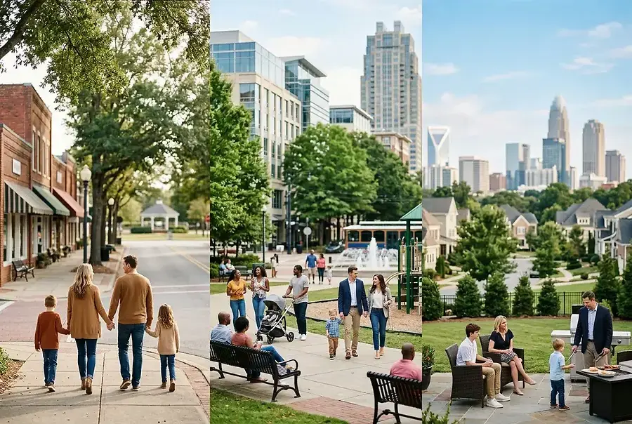 How to Choose Between Rolesville, Raleigh, and Charlotte for Your New Home