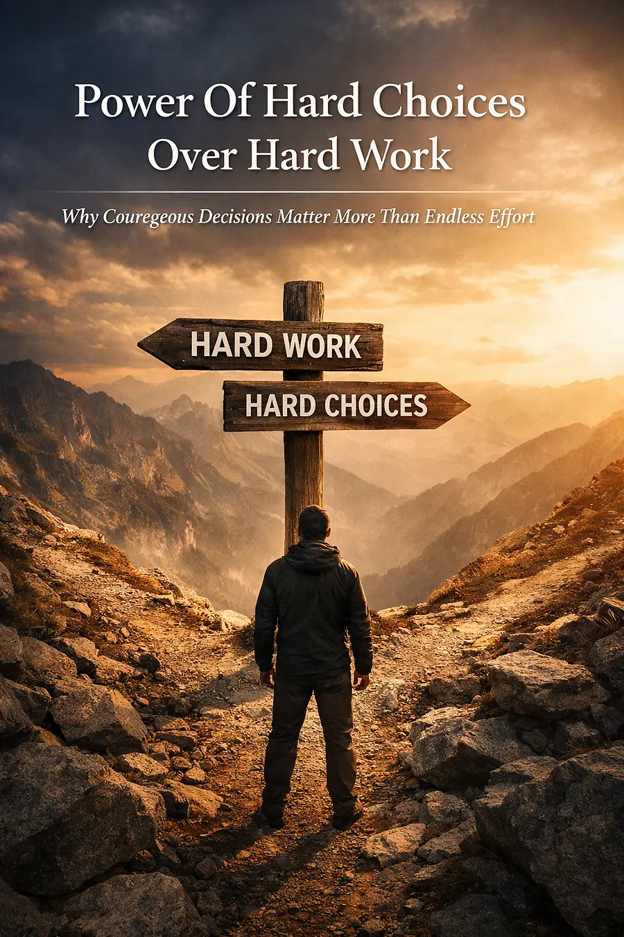 Power Of Hard Choices Over Hard Work