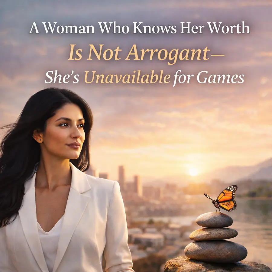 A Woman Who Knows Her Worth Is Not Arrogant — She’s Unavailable for Games