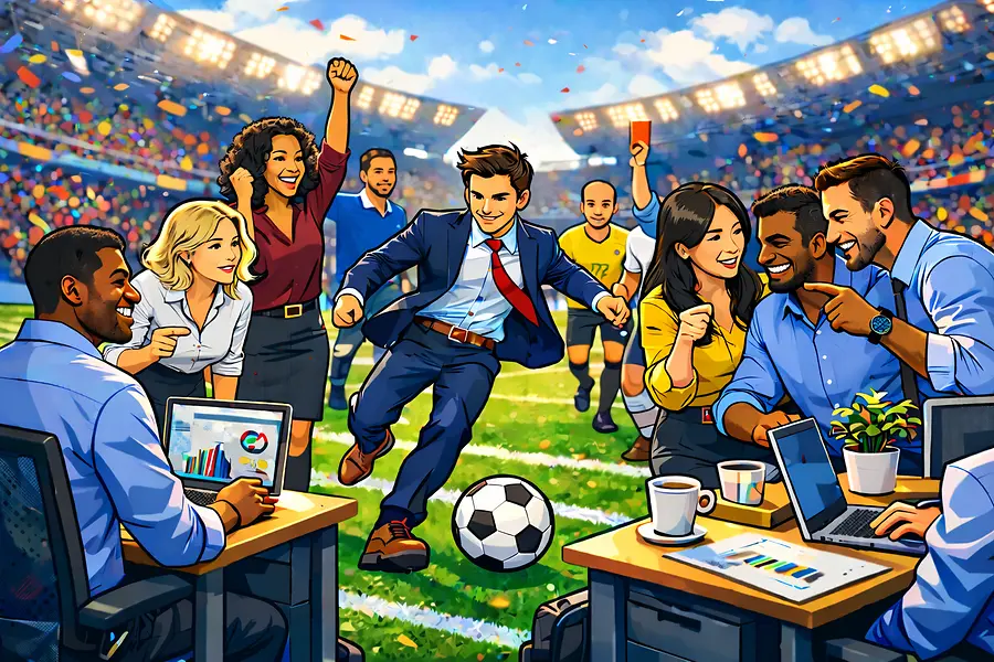 Same Pressure, Different Jerseys: Why Your Office is Basically AFCON