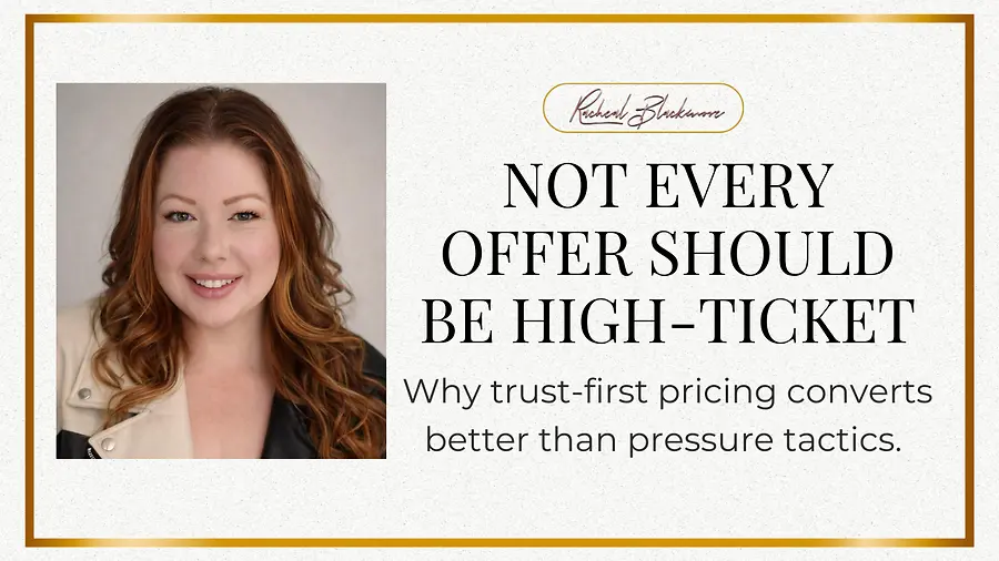 Trust-First Pricing: What High-Ticket Coaching Programs Miss