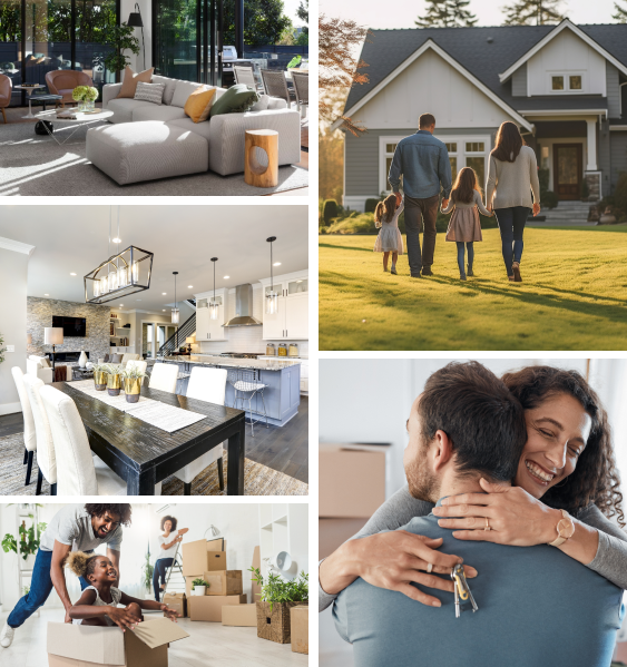 Home buying illustration
