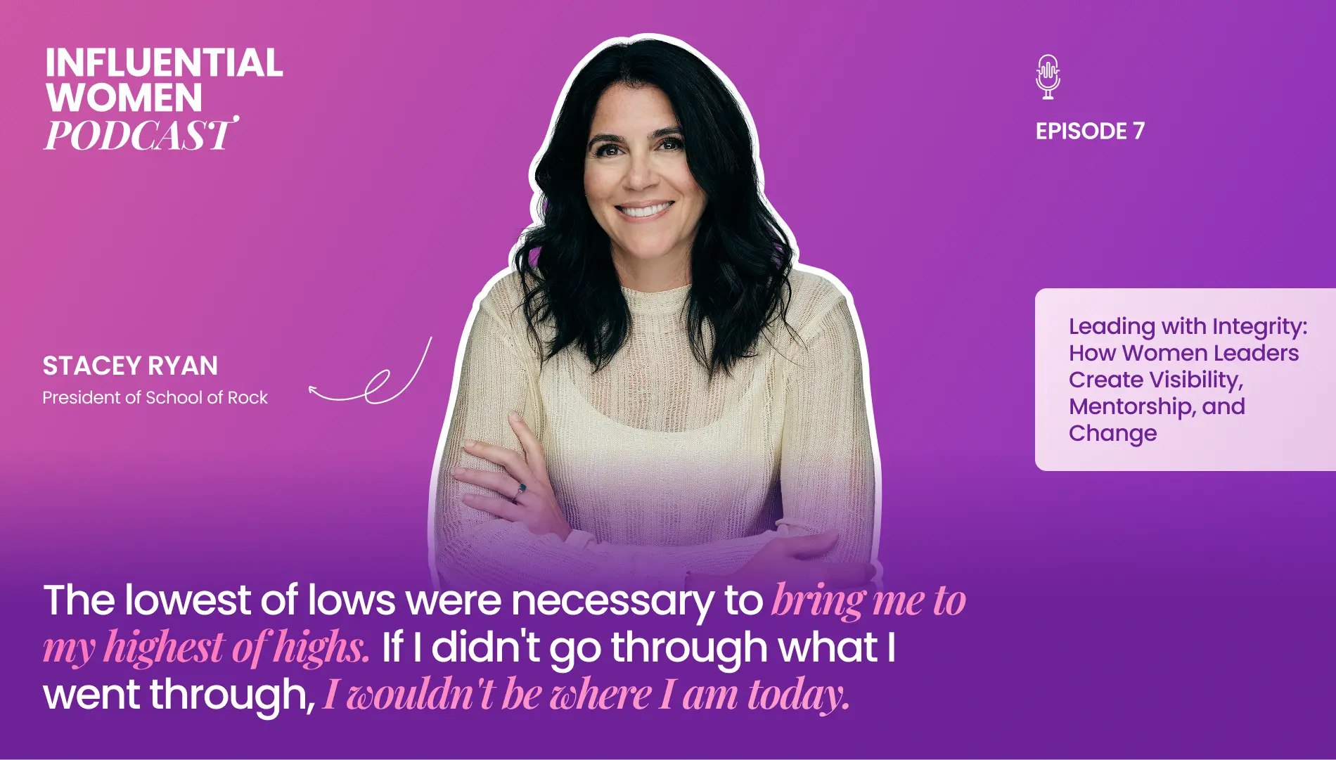 Leading With Integrity: Create Visibility, Mentorship, and Change with Stacey Ryan