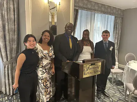 Here I am surrounded by greatness in Toronto, Canada at the American Lawyers Alliance Conference. I was one of four Teachers of the Year and 2 College Scholarship Recipients who received this prestigious recognition.