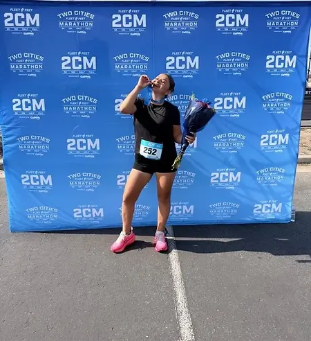 My first Marathon 
"Powered by discipline, driven by purpose."