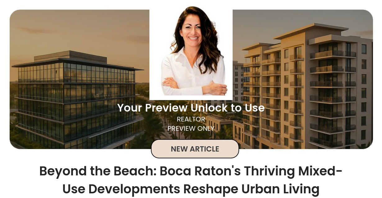 Beyond the Beach: Boca Raton's Thriving Mixed-Use Developments Reshape ...