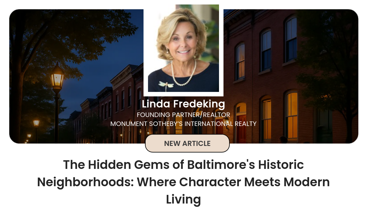 The Hidden Gems of Baltimore's Historic Neighborhoods: Where Character ...