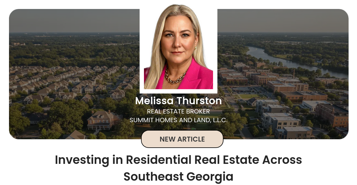 Investing in Residential Real Estate Across Southeast Georgia